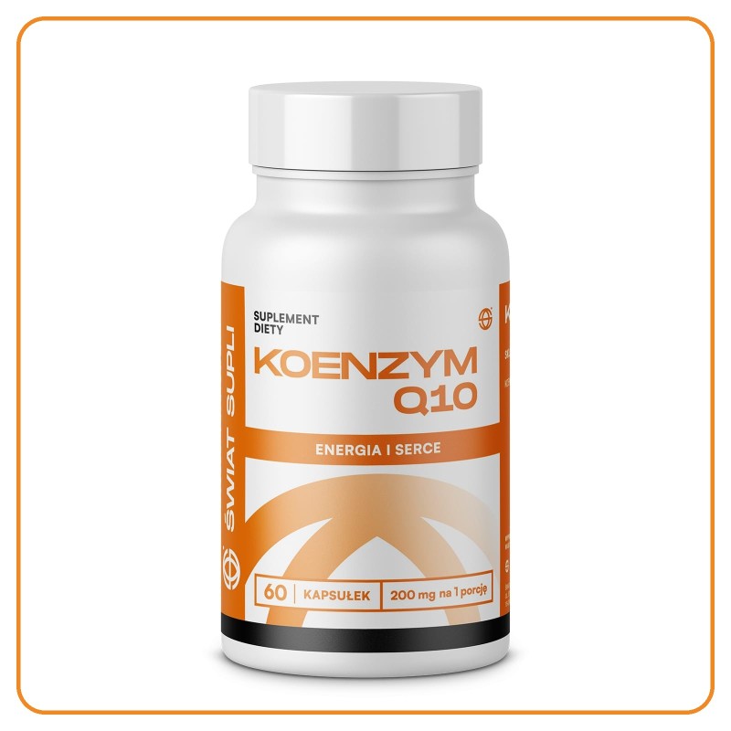 Zdrowe Serce Świat Supli Koenzym Q10 200 mg 60 kapsułek