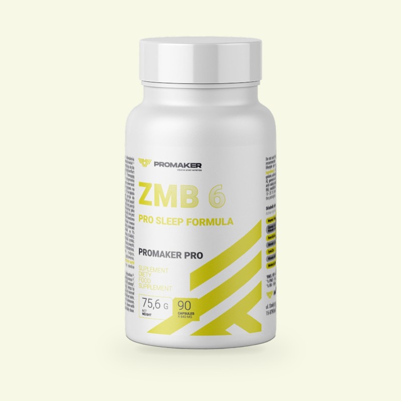 Dobry sen Kompleks Promaker ZMB6 Sleep Formula 90kaps