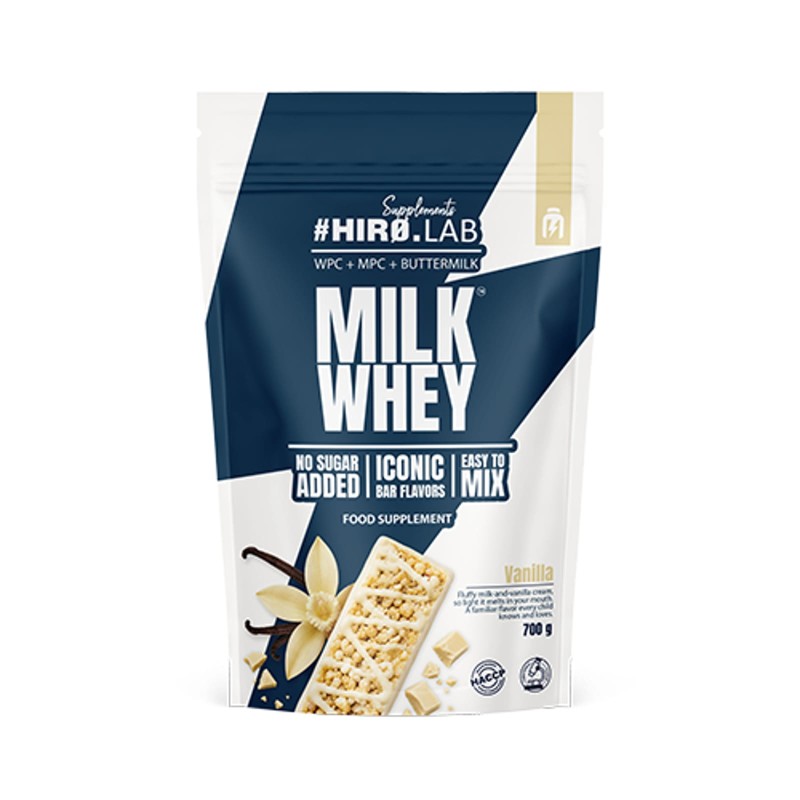 Hiro Lab Milk Whey 700g - WPC + MPC