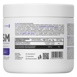 Suplement na stawy Ostrovit Supreme Pure MSM 300 g