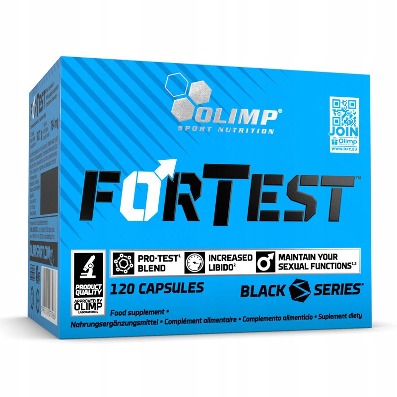 Booster testosteronu Olimp Sport Nutrition ForTest 120 kaps.