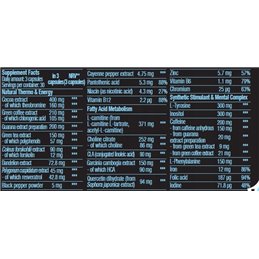 Spalacz tłuszczu BioTech Black Burn 90caps