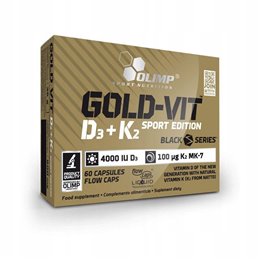 Witaminy OLIMP GOLD VIT D3 2000 j.m. + K2 60 kaps