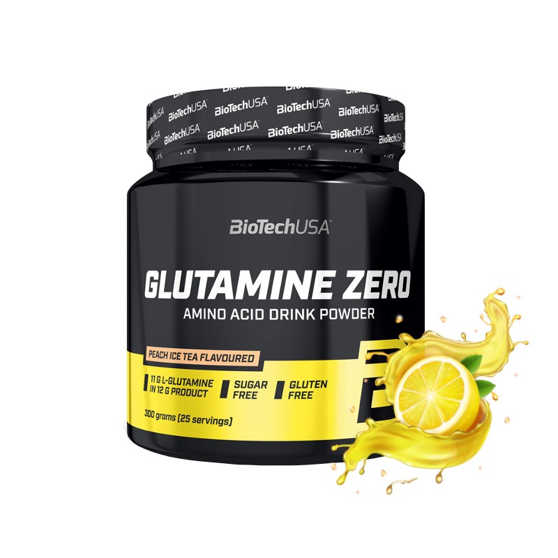 Aminokwasy BioTechUSA Glutamine Zero 300g Aminokwasy BioTechUSA Glutamine Zero 300g
