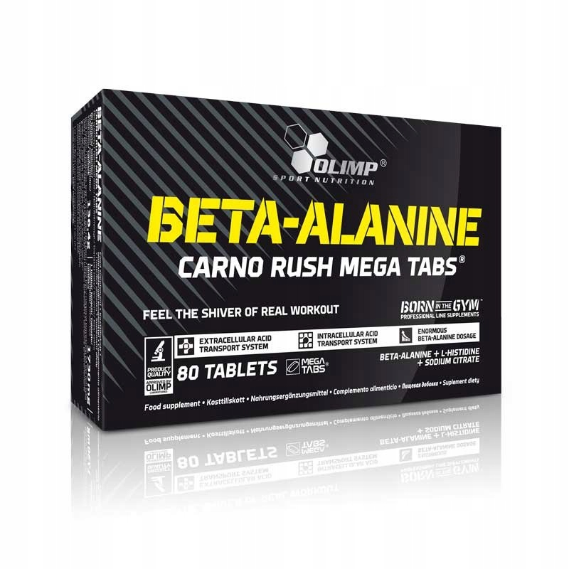 Aminokwasy OLIMP Beta Alanine Carno Rush 80 tab Aminokwasy OLIMP Beta Alanine Carno Rush 80 tab