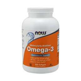 Kwasy tłuszczowe NOW Foods Omega 3 500 kaps
