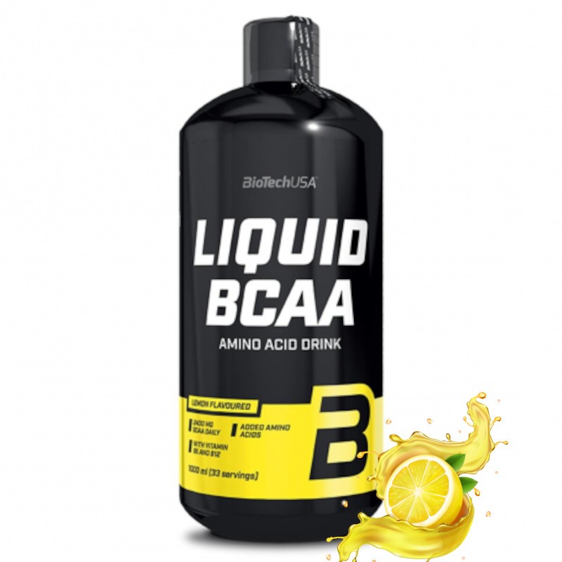 Aminokwasy BioTechUSA BCAA Liquid 1000ml Aminokwasy BioTechUSA BCAA Liquid 1000ml